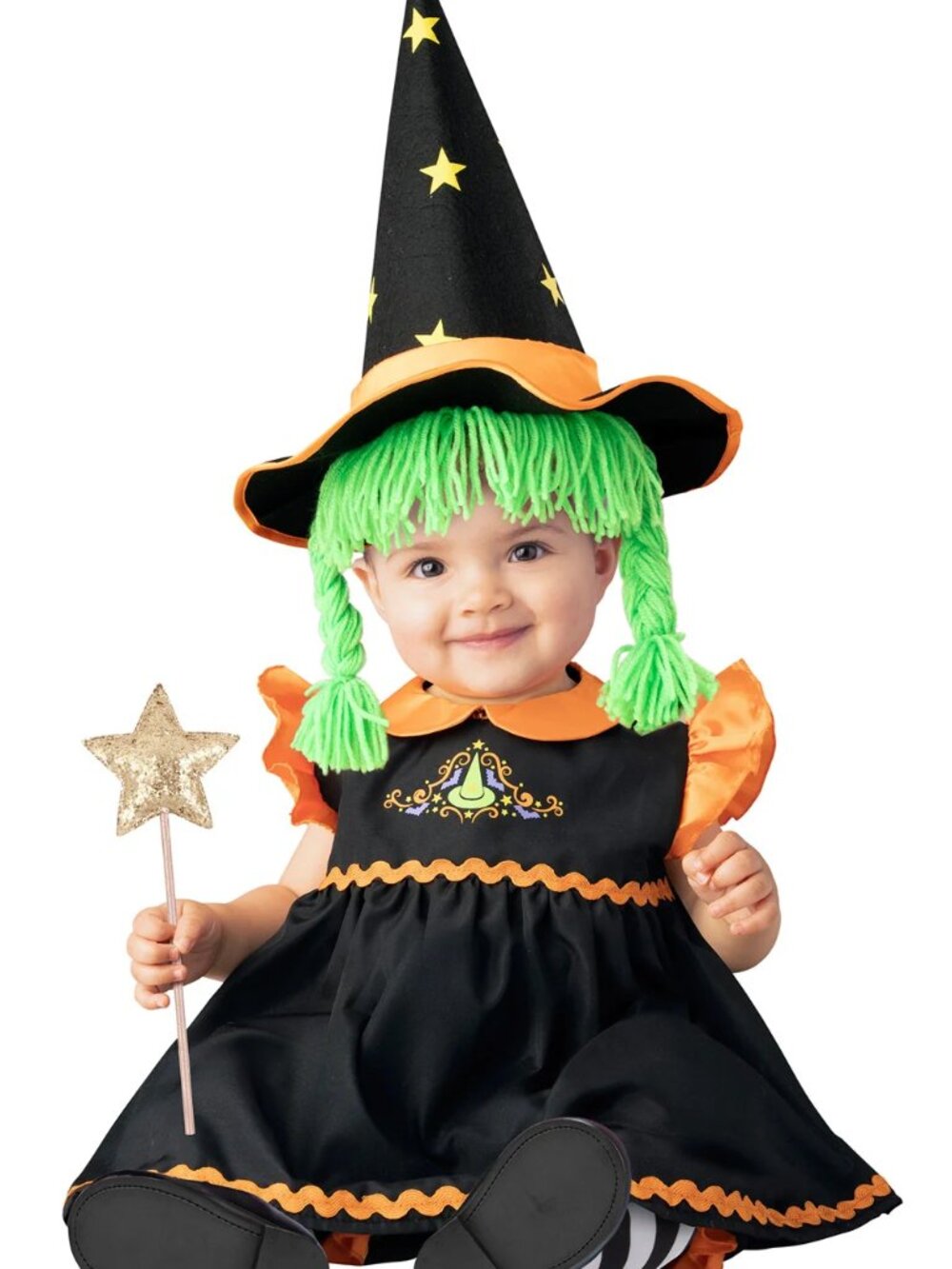 Wee Witch Infant Costume (Medium 12-18)